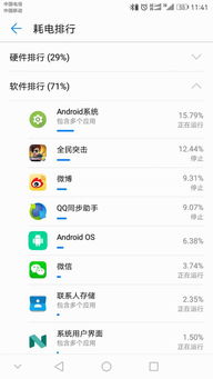 软件耗电排行安卓系统,哪些应用让你手机电
